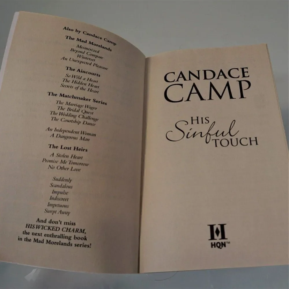His Sinful Touch (The Mad Morelands) By Candace Camp 2018 HQN Paperback